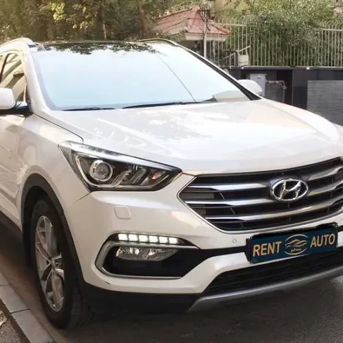 Rent Hyundai Santa Fe 2017 in Tehran