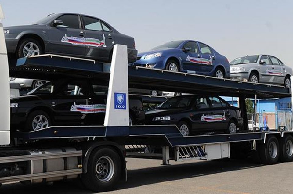 صادرات خودرو از ایران به اسپانیا