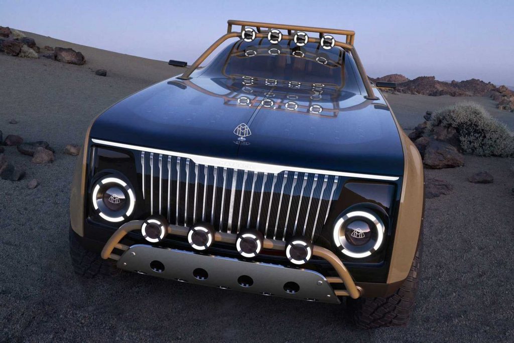 Maybach Company Rentauto 1024x683 - Unveiling of Maybach's strange concept