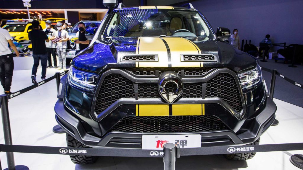 New Chinese pickup Car 1024x576 - Unveiling of the new Chinese Great Wall pickup to compete with the Ford Raptor