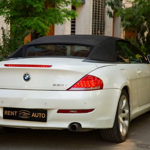 Rent BMW 630  2010 in Tehran