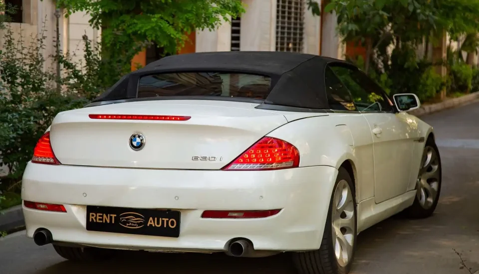 Rent BMW 630  2010 in Tehran