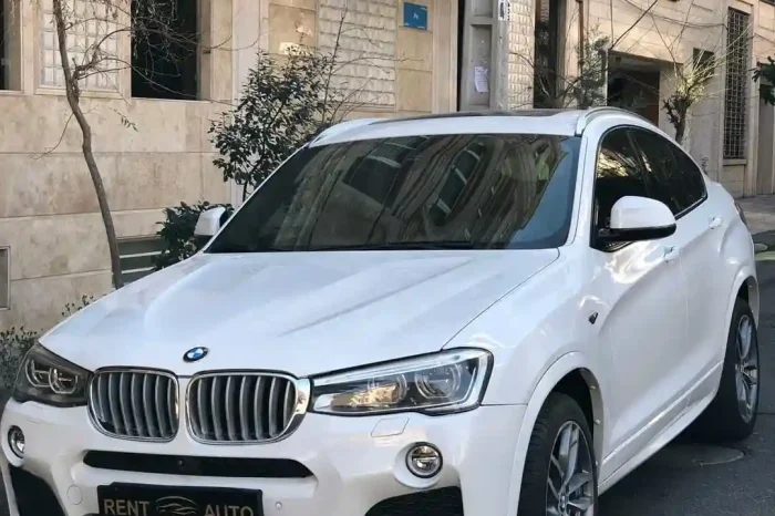 Rent BMW X4 M Competition 2017-model in Tehran