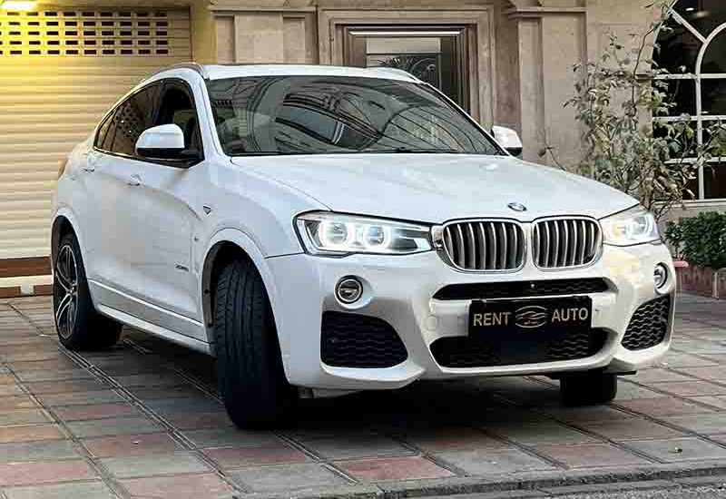 Rent BMW X4 M Competition 2017-model in Tehran
